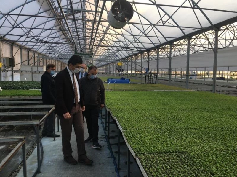 Kaymakam Coşgun köylerde incelemelerde bulundu
