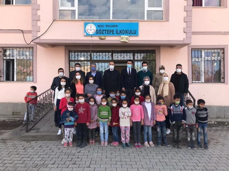 Kaymakam İlidi’den köy okuluna ziyaret
