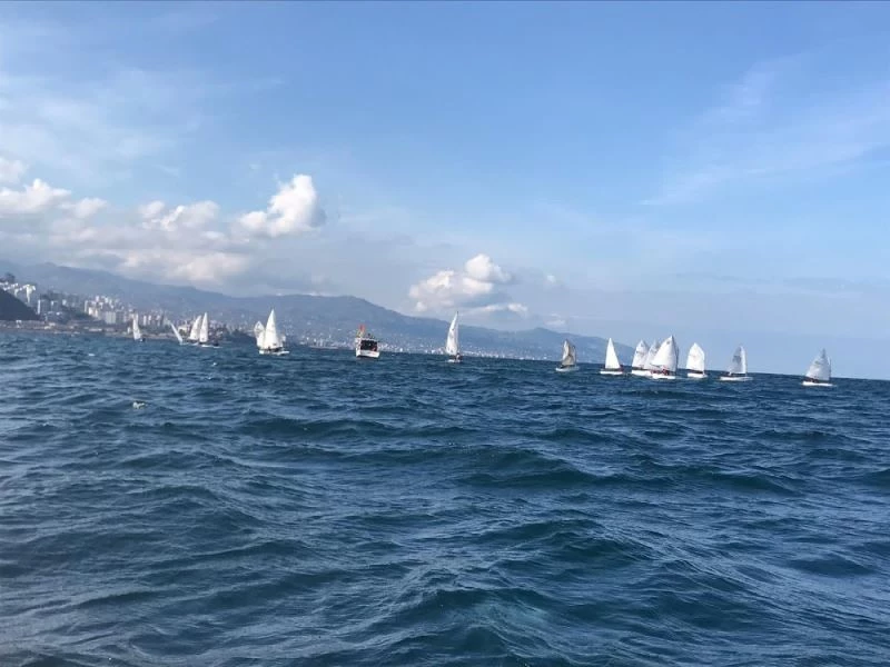 Trabzon Yelken İl Birinciliği müsabakaları heyecanlı yarışlara sahne oldu
