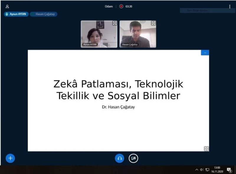 Üniversitede yapay zekanın gelişimi tartışıldı
