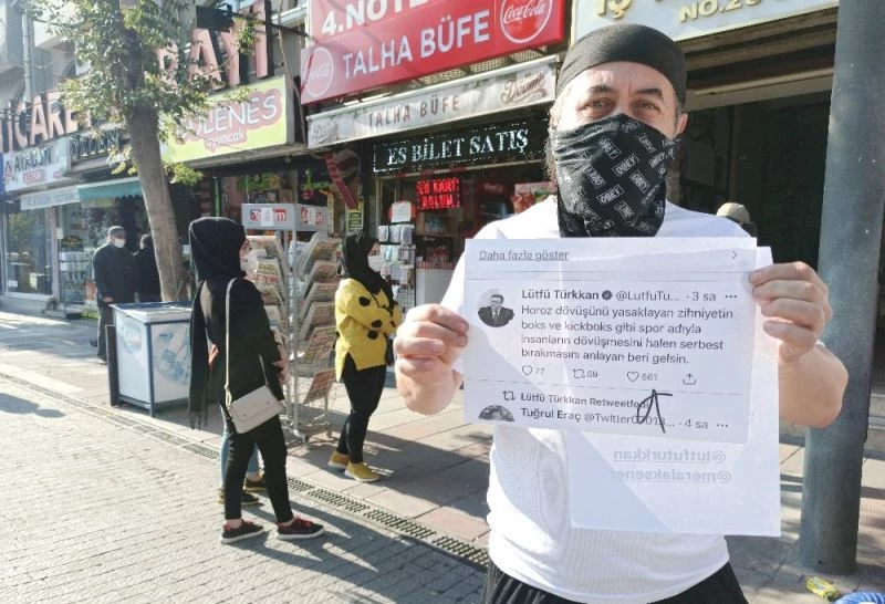 Lütfü Türkkan’a bir tepki de Eskişehirli kickboks antrenöründen geldi
