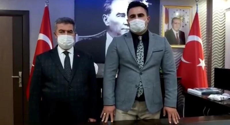 Kaymakam ve Belediye Başkanı vatandaşları videolu mesaj ile uyardı
