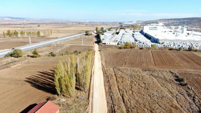 İnönü Yukarı Ilıca Havuzlar yolunun 2’nci etabı tamamlandı
