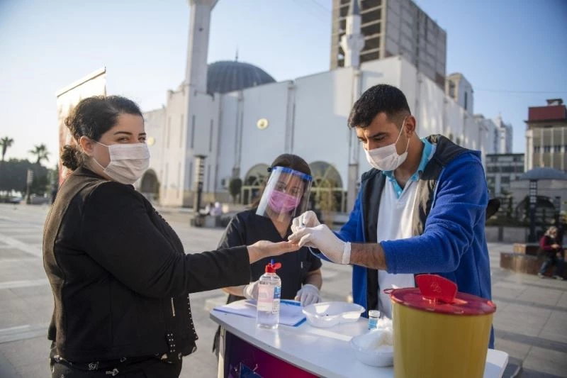 Mersin’de vatandaşlar diyabete karşı bilgilendirildi
