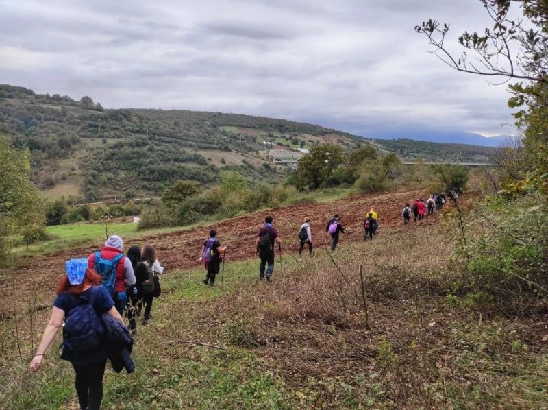 Tarihi Paşasuyu yolu spor tutkunlarına ev sahipliği yaptı
