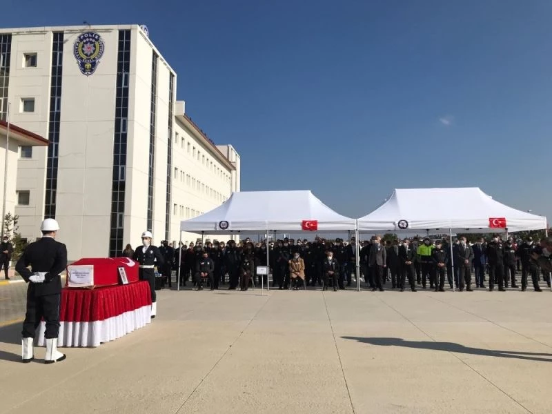Hayatını kaybeden polis memuru Ürgen son yolculuğuna uğurlandı

