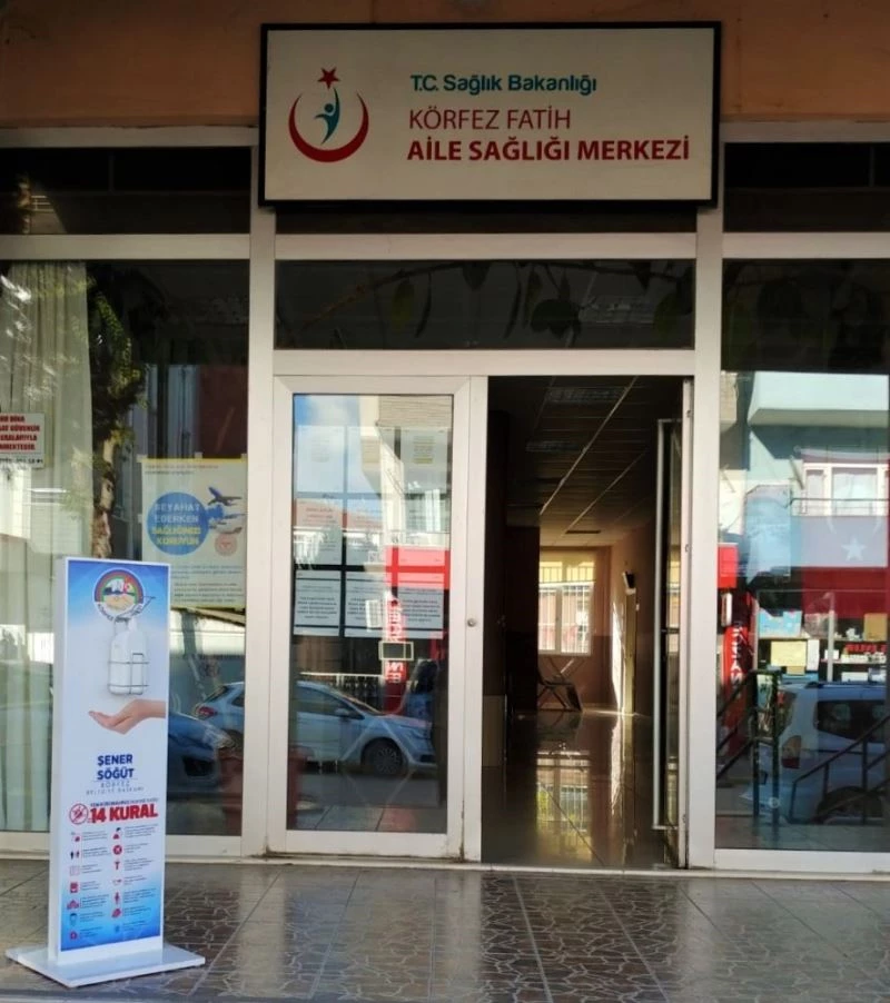 Körfez’de Sağlık Ocaklarına dezenfektan ünitesi
