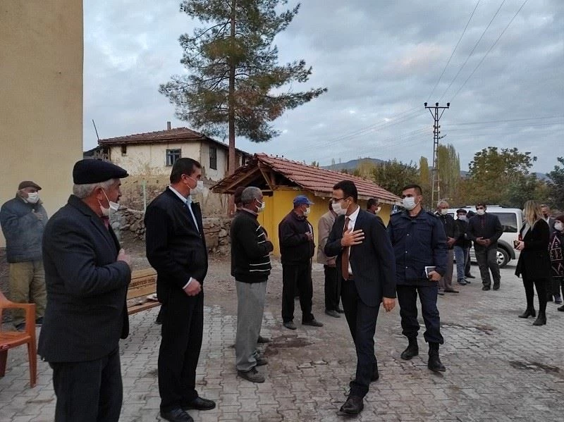 Kaymakam Akpay köy gezilerini sürdürüyor
