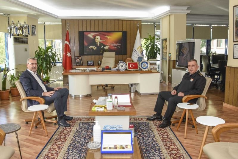 Albay Çekiç’ten Başkan Özkan’a iade-i ziyaret
