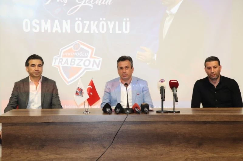 Hekimoğlu Trabzon FK, Osman Özköylü ile sözleşme imzaladı
