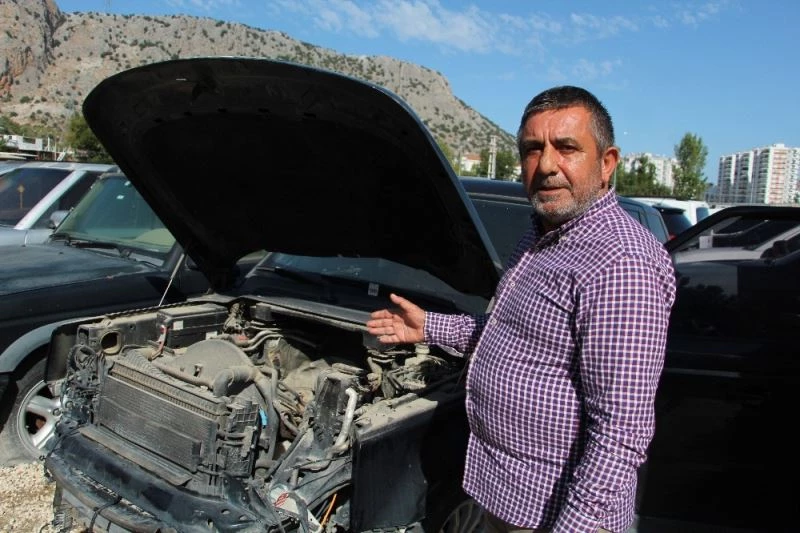 Haciz sebebiyle otoparka çekilecek araçlarda akılalmaz oyun
