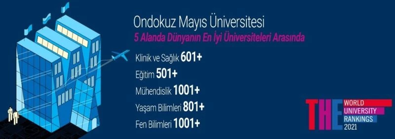 OMÜ dünyanın en iyi 522. üniversitesi
