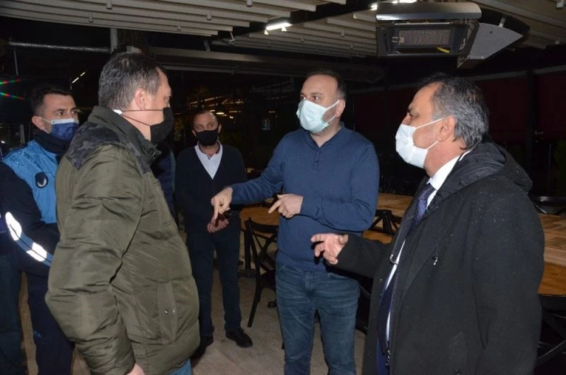Ordu’da kafe ve restoranlara kısıtlama denetimi
