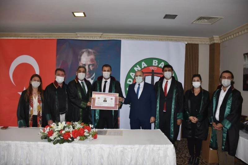 Adana Barosunda ruhsat töreni