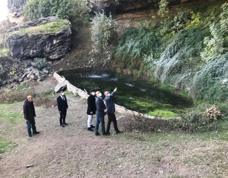 Vali Karaloğlu talimat verdi, Fiskaya şelalesinde çalışmalar başladı
