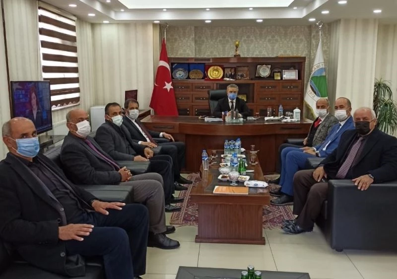 AK Parti heyetinden HATSO’ya ziyaret
