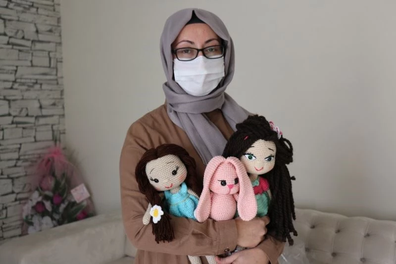 Hobi olarak başladı, satışını yaparak evine destek oluyor
