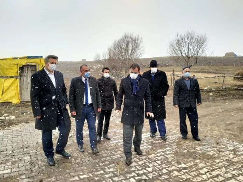 Kaymakam Koşal, köy ziyaretlerinde bulundu
