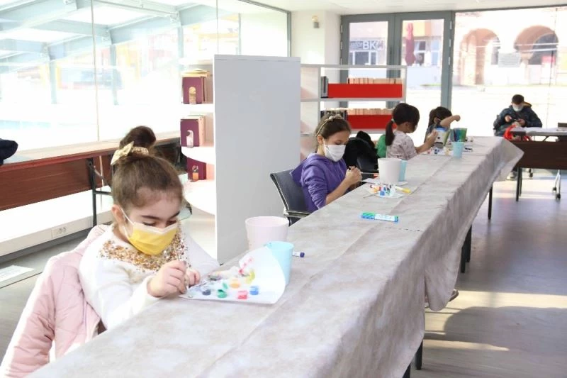 Gebzeli çocuklar, ara tatilde hem eğlendi hem öğrendi
