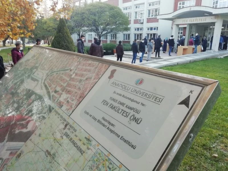 Sınava yetişme telaşı
