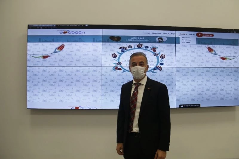 (ÖZEL) Pandemi dolayısıyla düğünler sanal dünyaya taşındı
