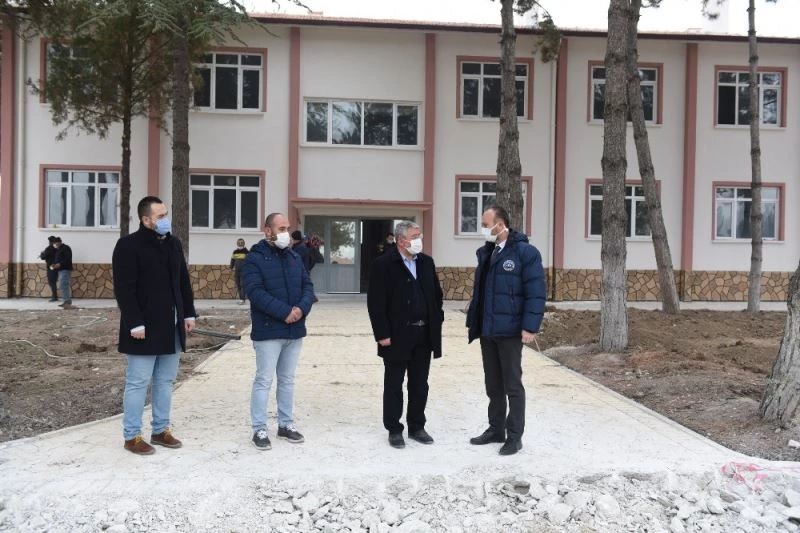 Refakatçi misafirhanesinde inşaat çalışmaları tamamlandı
