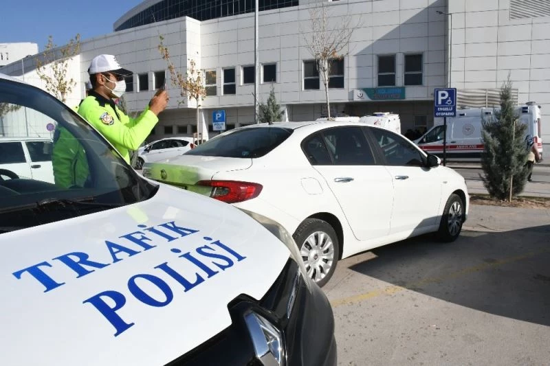 Aksaray’da engelli park yeri işgaline af yok
