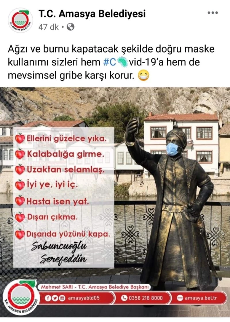 Selfieci şehzade ‘maskeli’ oldu
