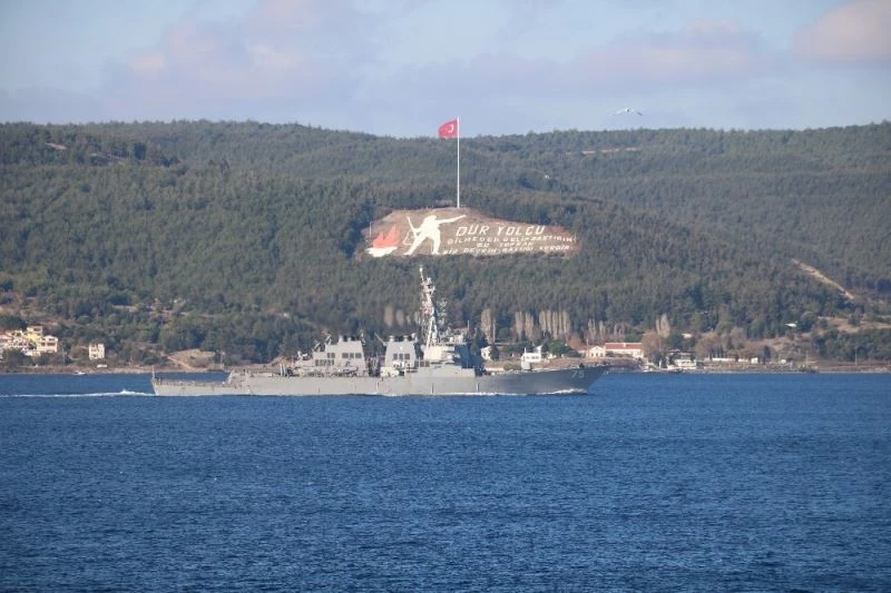 Sahil Güvenlik’ten ABD savaş gemisine yakın temas
