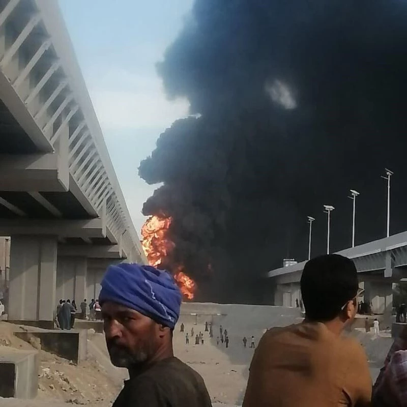Mısır’da petrol yüklü tankerde patlama: 2 ölü
