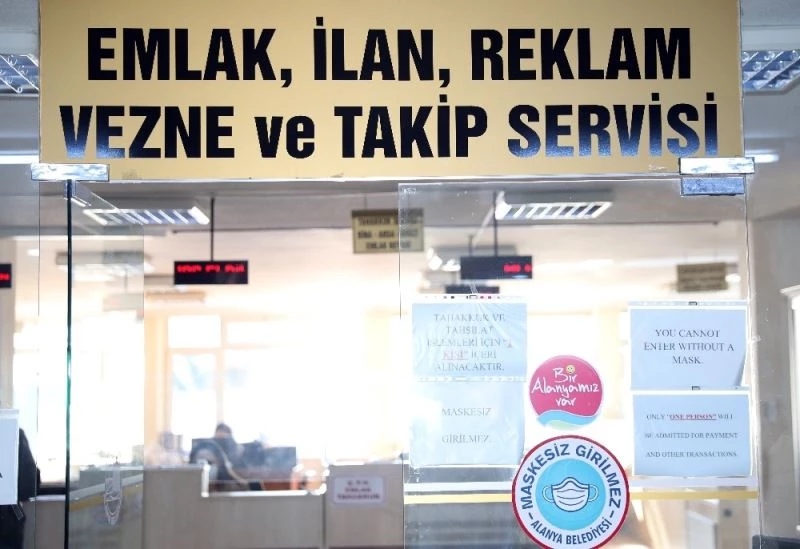 Alanya’da vezneler öğlen arasında da açık olacak
