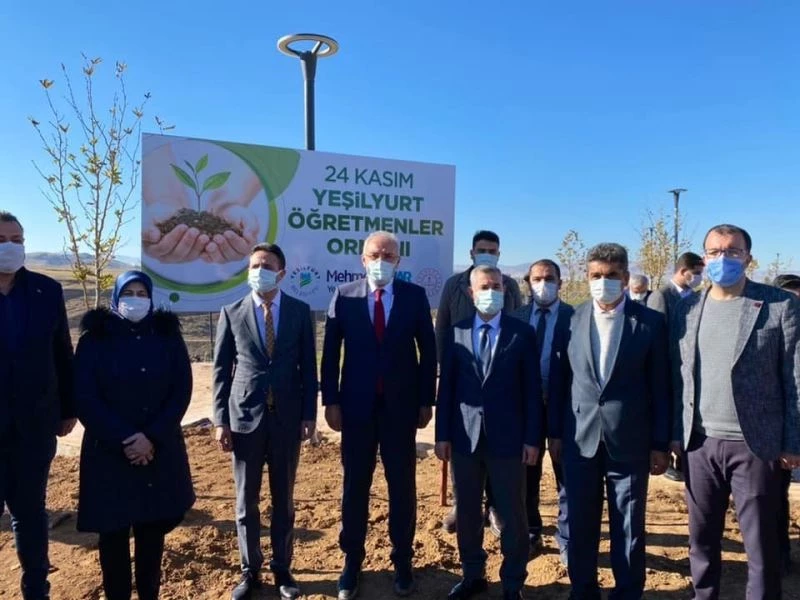 Beylerderesi’ne Öğretmenler Ormanı kuruldu
