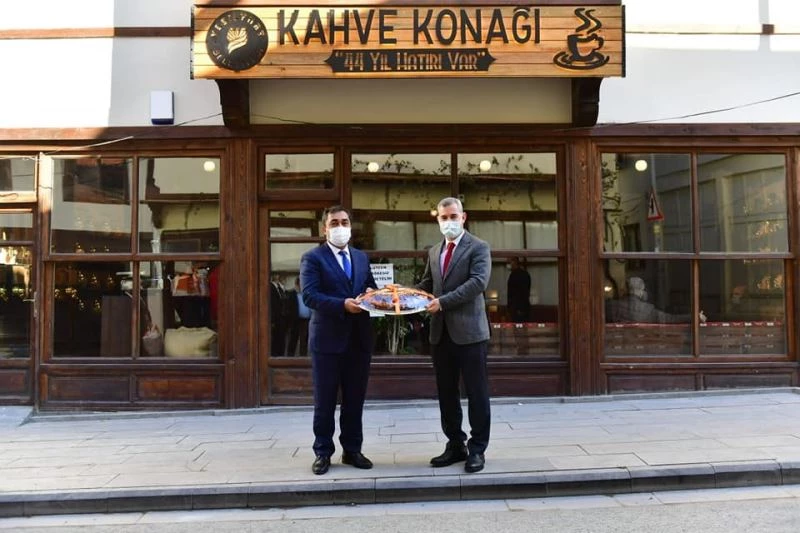 Başkan Çınar, Demirdöğen’i ağırladı
