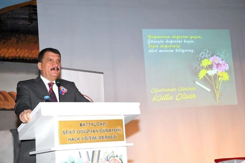 Gürkan: “Öğretmenlerimizin görev ve sorumluluk yükü çok ağır”
