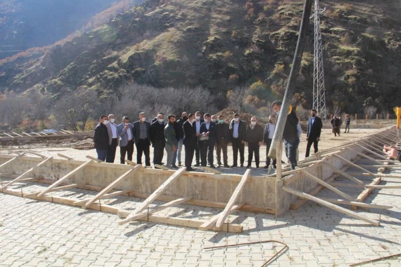 Şemdinli’de mezbahane yapımı
