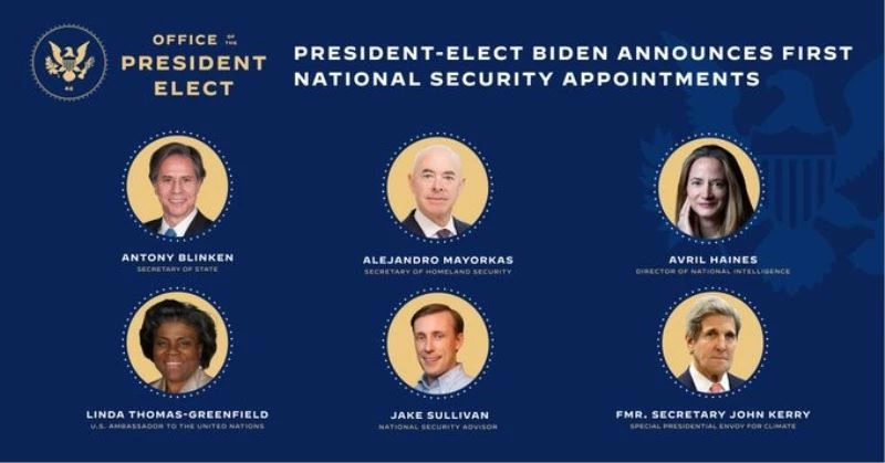 Biden olası kabinesine ilişkin ilk isimleri açıkladı
