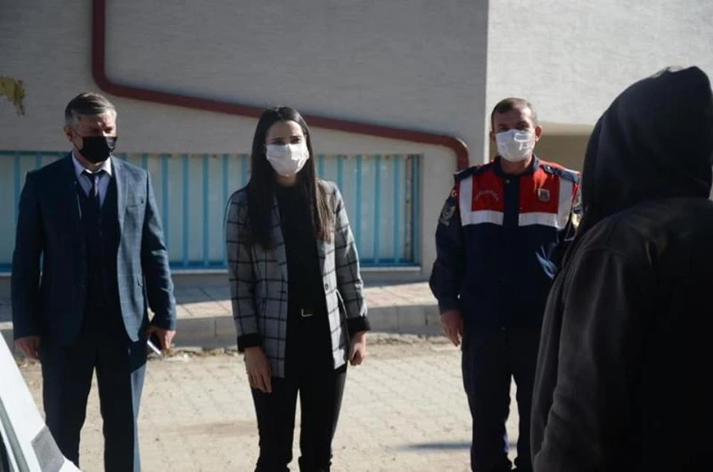 Kaymakam Karaalioğlu, sanayi esnafını ziyaret etti
