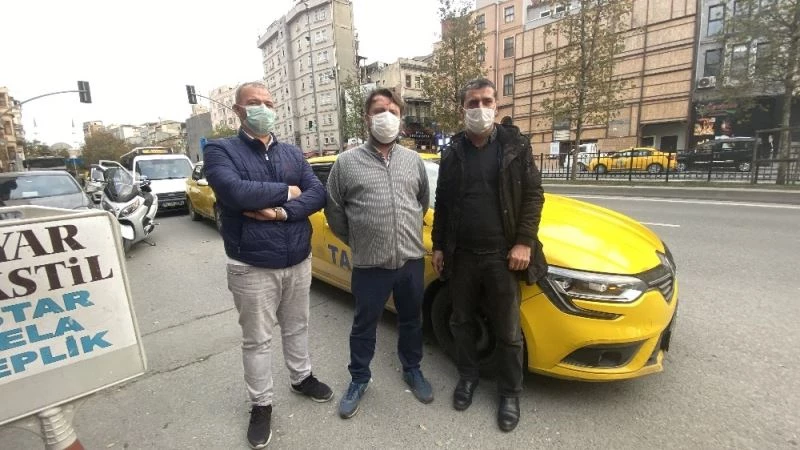 (Özel) Kadın müşterinin zor anlar yaşattığı taksici konuştu
