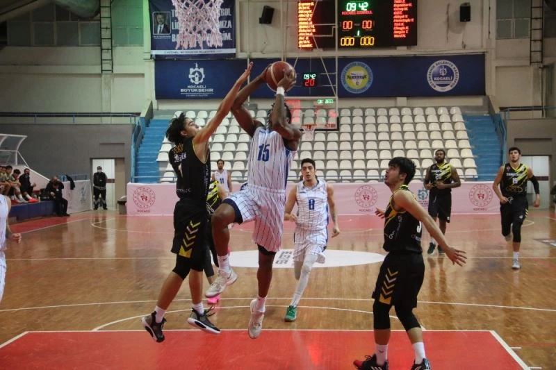 Erkekler Basketbol 1. Ligi: Kocaeli Büyükşehir Belediyesi Kağıtspor: 87 - Nadir Gold İstanbul Basket: 73
