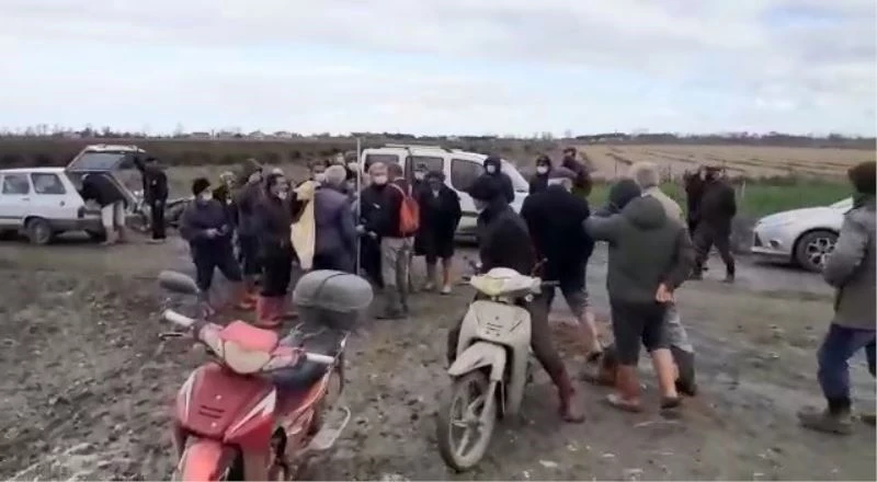 Bafra’da arazi toplulaştırması gerginliği
