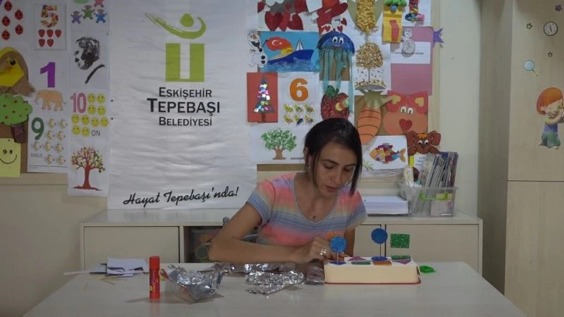 Tepebaşı okul öncesi eğitimleri çevrimiçi ortama taşıdı
