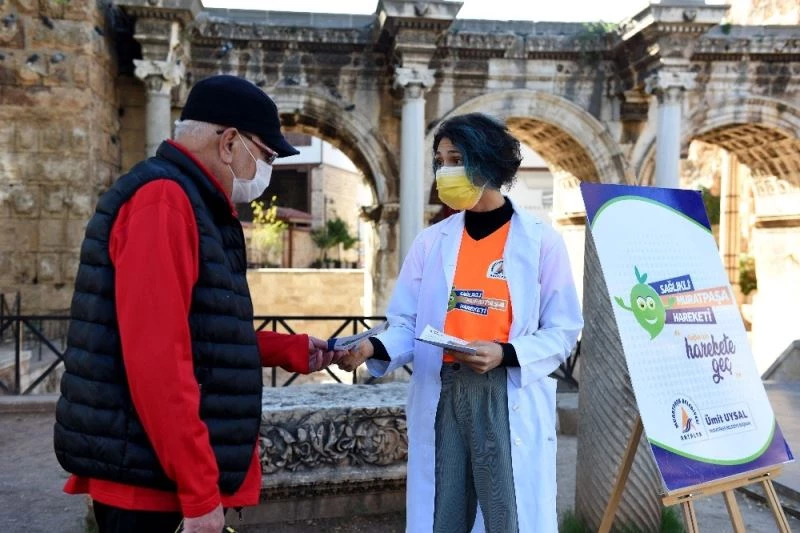 Sağlıklı Muratpaşa Hareketi Üç Kapılar’da
