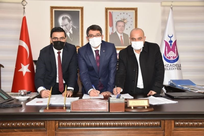 Şehzadeler, güvenlik personellerini de unutmadı
