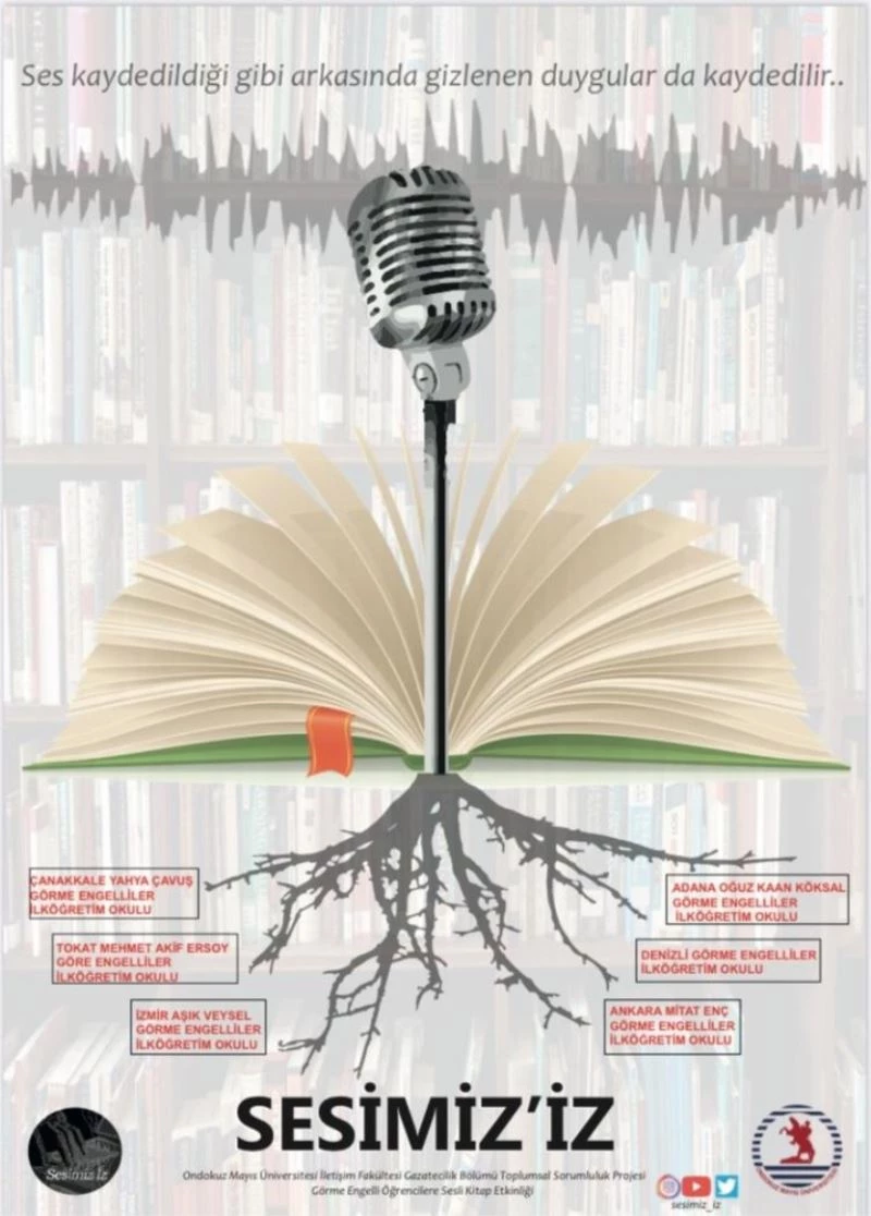İletişim öğrencilerinden Sesimiz İz Projesi
