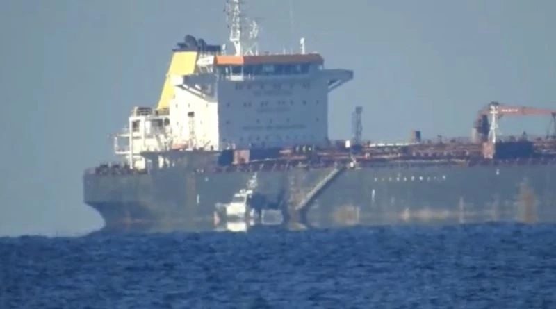 (Özel) Sarıyer açıklarındaki yük gemisinde mürettebatı şoke eden olay
