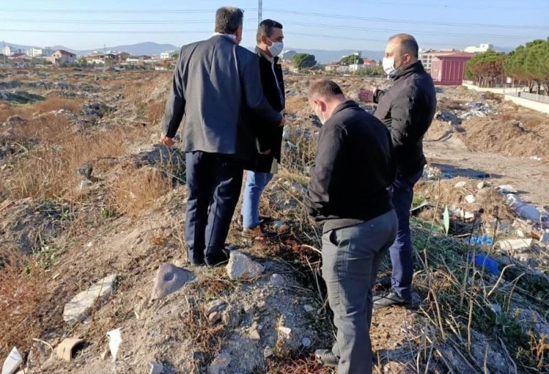 Saruhanlı’da hafriyat kirliliği ortadan kalkacak
