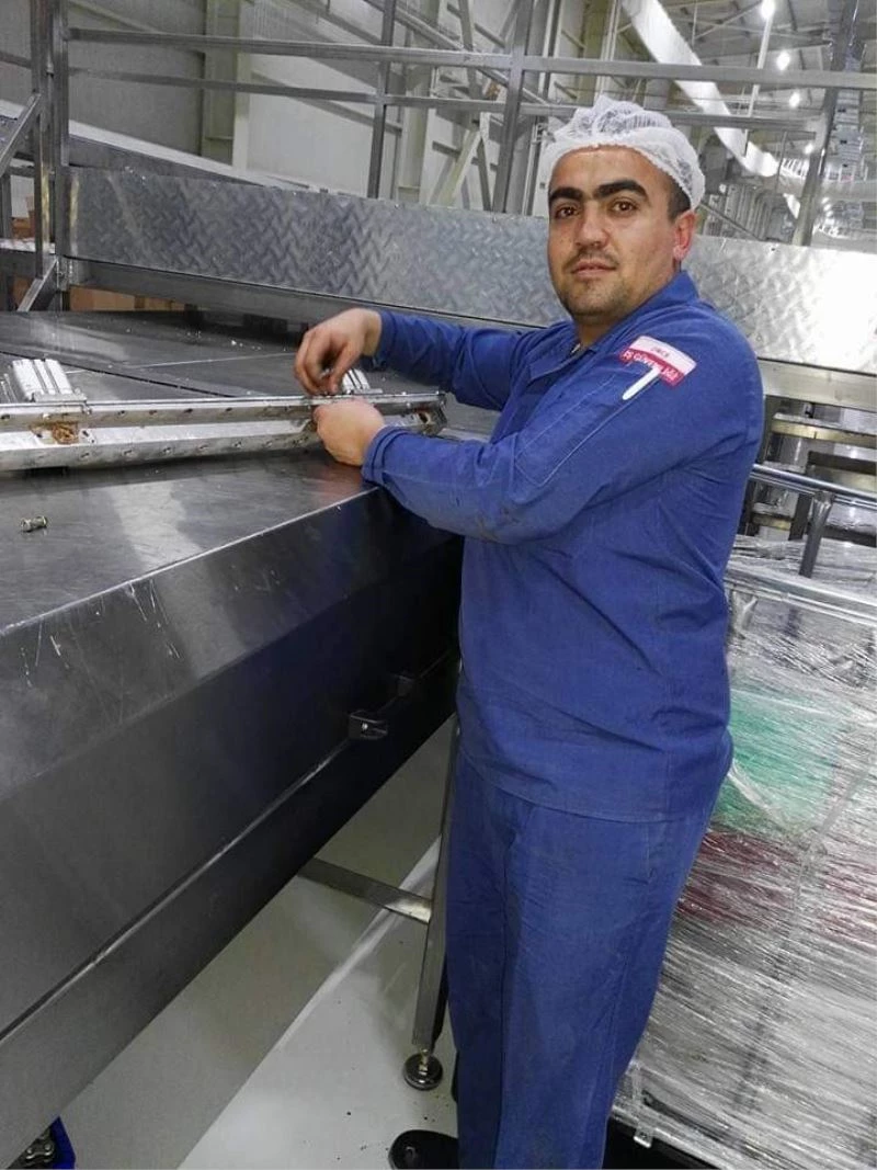 Kafasını kek makinesine kaptıran işçi hayatını kaybetti
