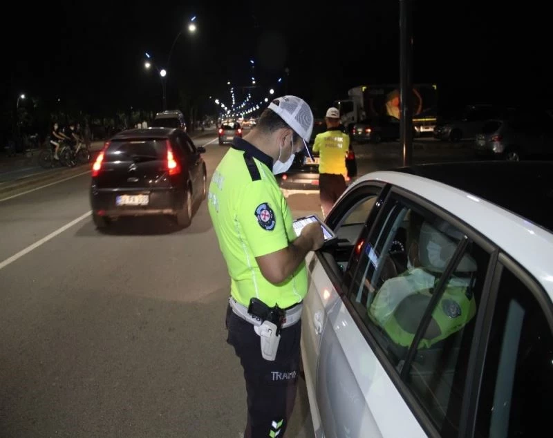 Ordu’da bir haftada 199 araç trafikten men edildi
