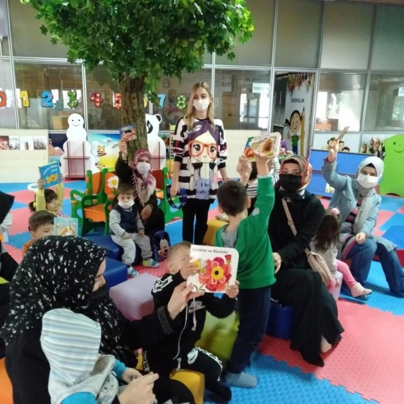 Bebek Kütüphanesi’nde minikler kitapların içinde büyüyor, etkinliklerle okuma bilinci kazanıyor
