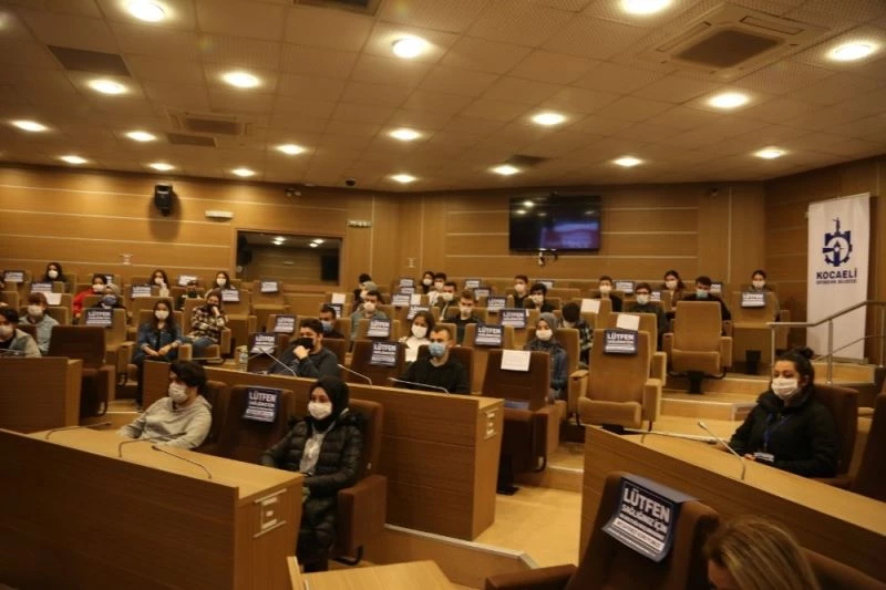 Büyükşehir, stajyerlerine oryantasyon eğitimi verdi
